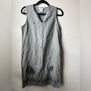 Outfit Petites JPR Womens Size Medium Petite Sleeveless 100% Linen